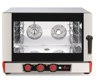 Teutonia B04MV.26 BURANO Electric Convection Oven  with Steam Function - 4 x 600x400 / GN 1/1